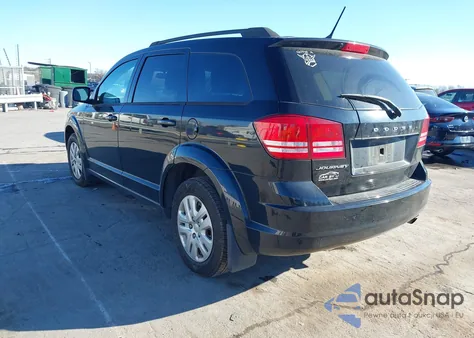 2018 Dodge Journey Se z USA, uszkodzony, nr VIN 3C4PDCAB0JT217010